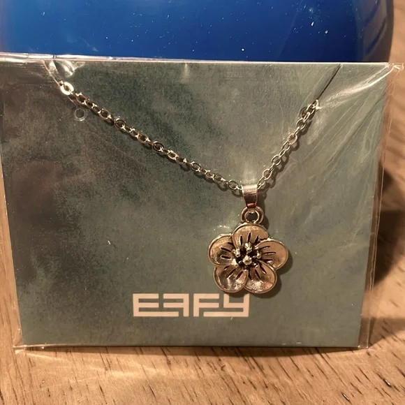 Effy Flower 18” Necklace - Picture 1 of 4